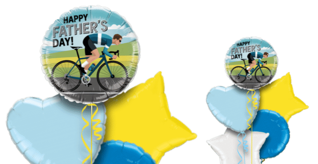 Cycling Dad Balloon