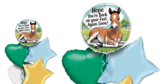 Foal Get Well Balloon