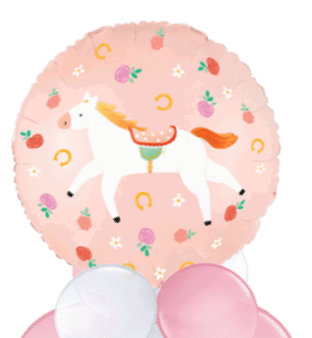 White Pony Balloon