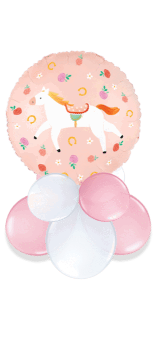 White Pony Balloon