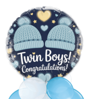 Twin Boys Balloon