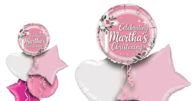 Christening Girl Balloon
