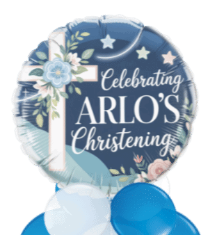 Christening Boy Balloon