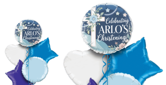 Christening Boy Balloon