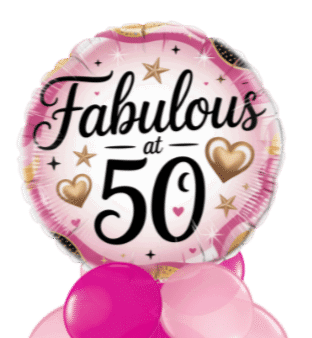 Fab at 50! Balloon