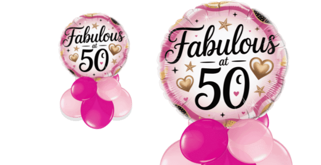 Fab at 50! Balloon