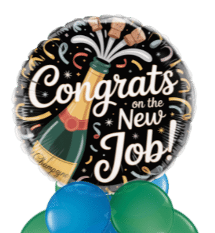 New Job Balloon