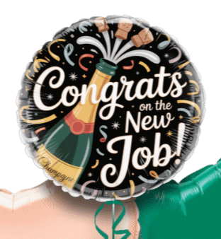 New Job Balloon