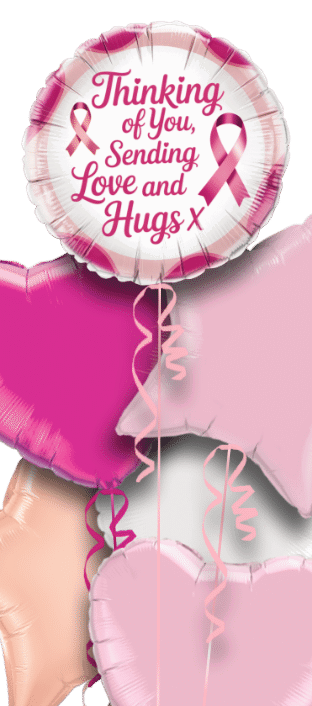 Pink Ribbons Balloon