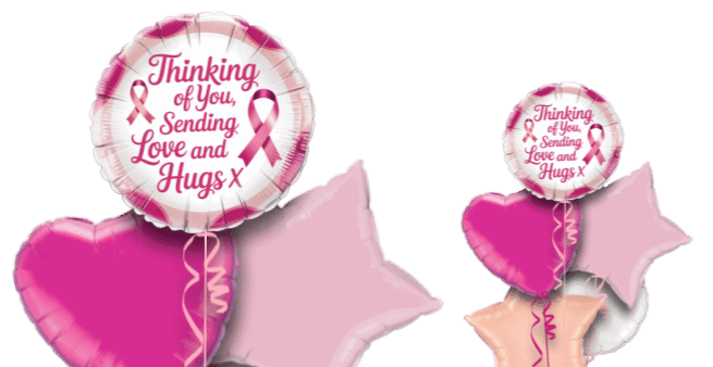 Pink Ribbons Balloon