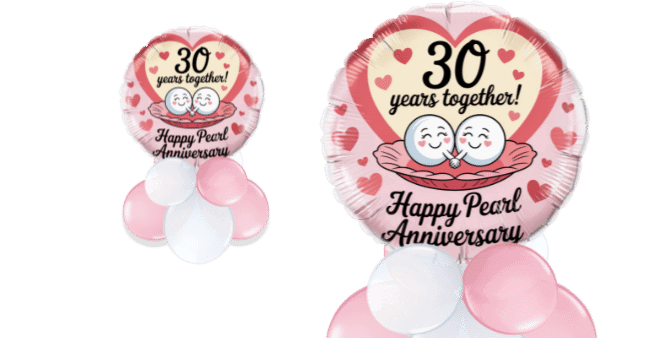 Pearl Anniversary Balloon