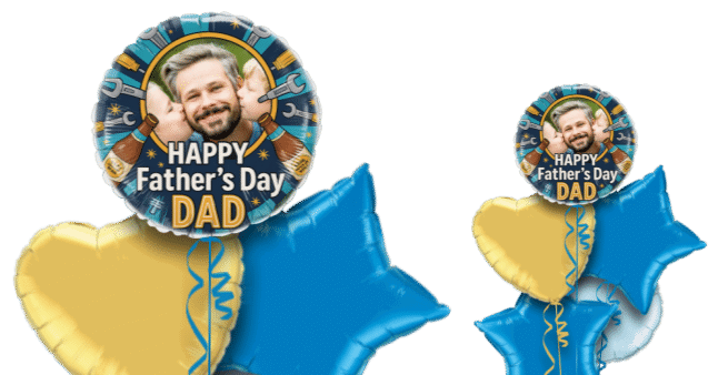 Father's Day Photo Upload Balloon