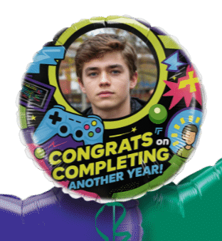 Congrats on Completing Another Year Balloon