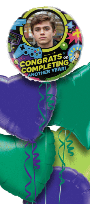 Congrats on Completing Another Year Balloon