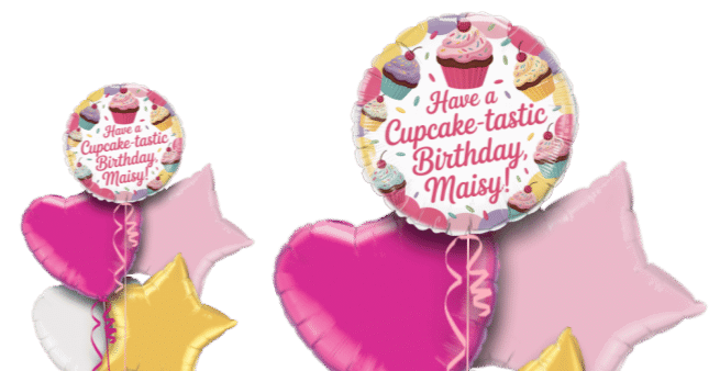 Cupcake Birthday Balloon