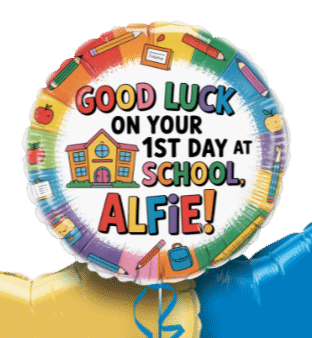 1st Day at School Balloon