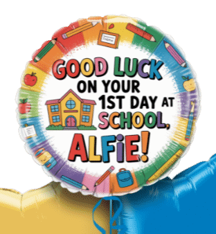1st Day at School Balloon