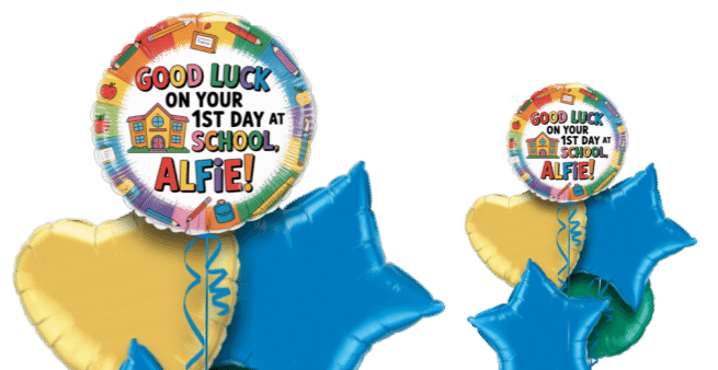 1st Day at School Balloon
