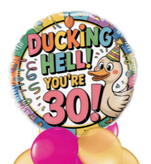 Duck Birthday Balloon