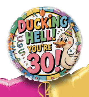 Duck Birthday Balloon