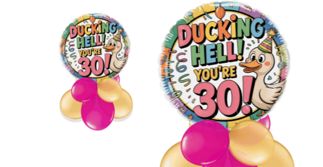 Duck Birthday Balloon