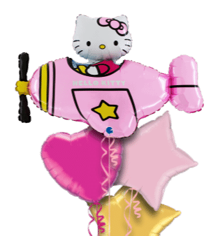 Hello Kitty Plane Balloon