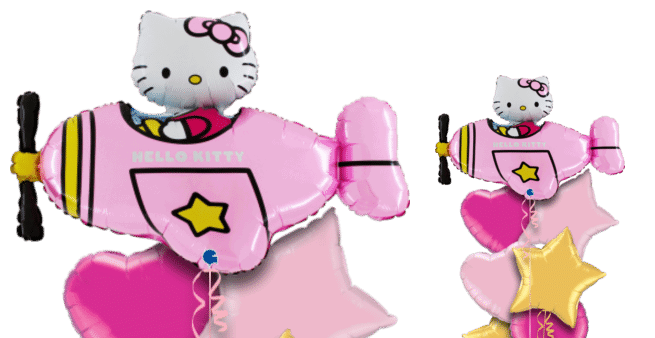 Hello Kitty Plane Balloon