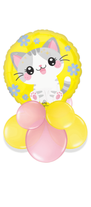 Kawaii Kitty Balloon