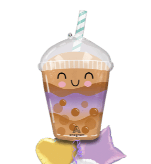 Sippy Friends Boba Tea Balloon