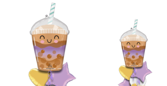 Sippy Friends Boba Tea Balloon