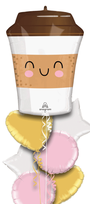 Sippy Friends Boba Coffee Balloon