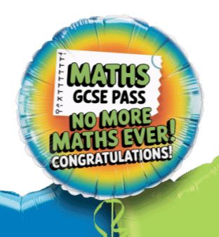 Maths Pass Balloon