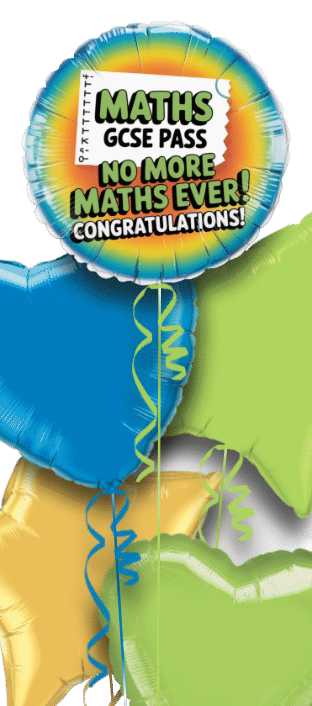 Maths Pass Balloon