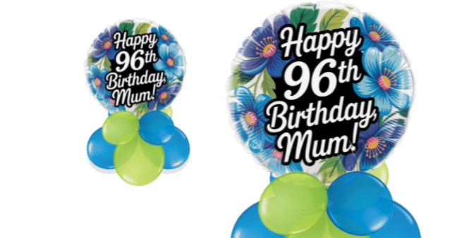 Birthday Flowers Balloon