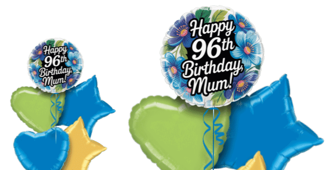 Birthday Flowers Balloon