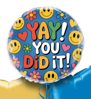 Yay You Did It Balloon