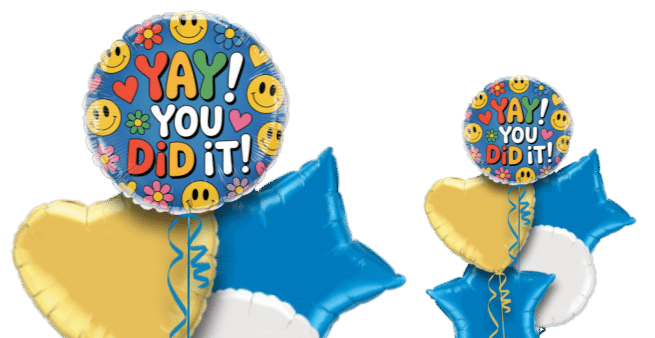 Yay You Did It Balloon