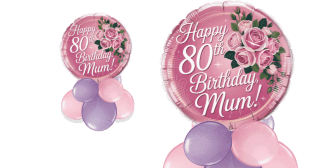 80th Mum Balloon