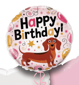 Sausage Birthday Balloon