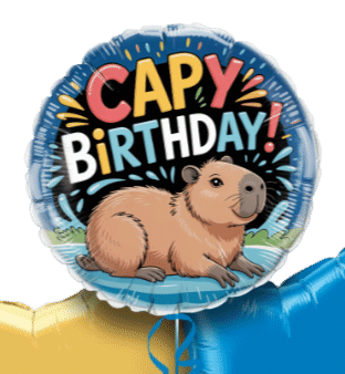 Cappy Birthday Balloon