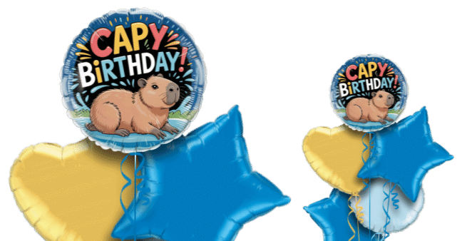 Cappy Birthday Balloon