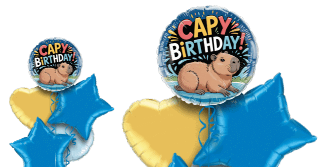 Cappy Birthday Balloon