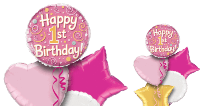 1st Birthday Balloon