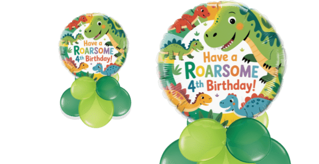 4th Birthday Balloon