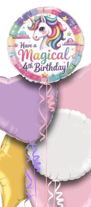 4th Birthday Balloon