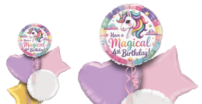 4th Birthday Balloon
