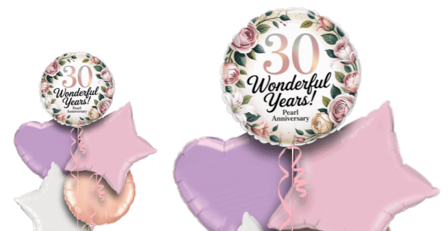 Pearl Anniversary Balloon