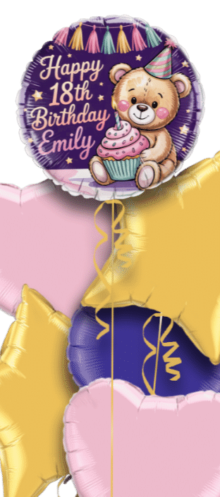 Birthday Bear Balloon