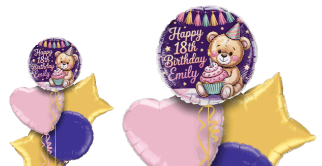 Birthday Bear Balloon