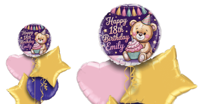 Birthday Bear Balloon